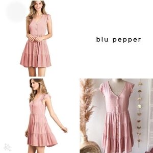 Blu Pepper Rose color dress / top